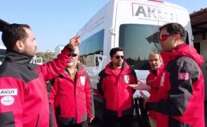 Kuşadası Belediyesi bünyesinde bulunan Özer Türk Stadyumunda seyircilerin bulunduğu bölümde