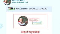 ðŸ“ŒHayrettin Karaca Ödülünü geçen yıl “Verimlilik” bu yıl “Gönüllülük” dalında almanın gururunu yaşıyoruz. Aydın’ın coşku heyecan fedakarlık dolu ilçe /mahalle sorumluları- yardımcıları, aktif gönüllüleri, 3 üniversitenin Genç TEMA toplulukları/ başkanları, Aydın’ın TEMA Gönüllüleri, bize destek veren bütün doğaseverlere teşekkürlerimizle. Bu […]