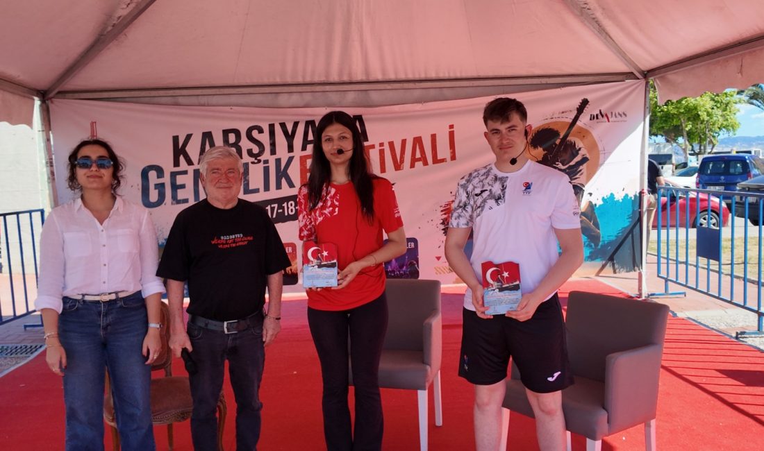 Karşıyaka Gençlik Festivali kapsamında düzenlenen “Şampiyonlar Festivalde” söyleşisi, 18 Mayıs