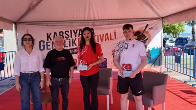 Milli Sporcularımız Karşıyaka Gençlik Festivali’nde Gençlerle Buluştu Karşıyaka Gençlik Festivali kapsamında düzenlenen “Şampiyonlar Festivalde” söyleşisi, 18 Mayıs