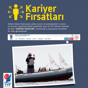 Federasyonumuza bağlı yelken kulüpleri ile TUYEP yeterliliğine sahip kurum ve