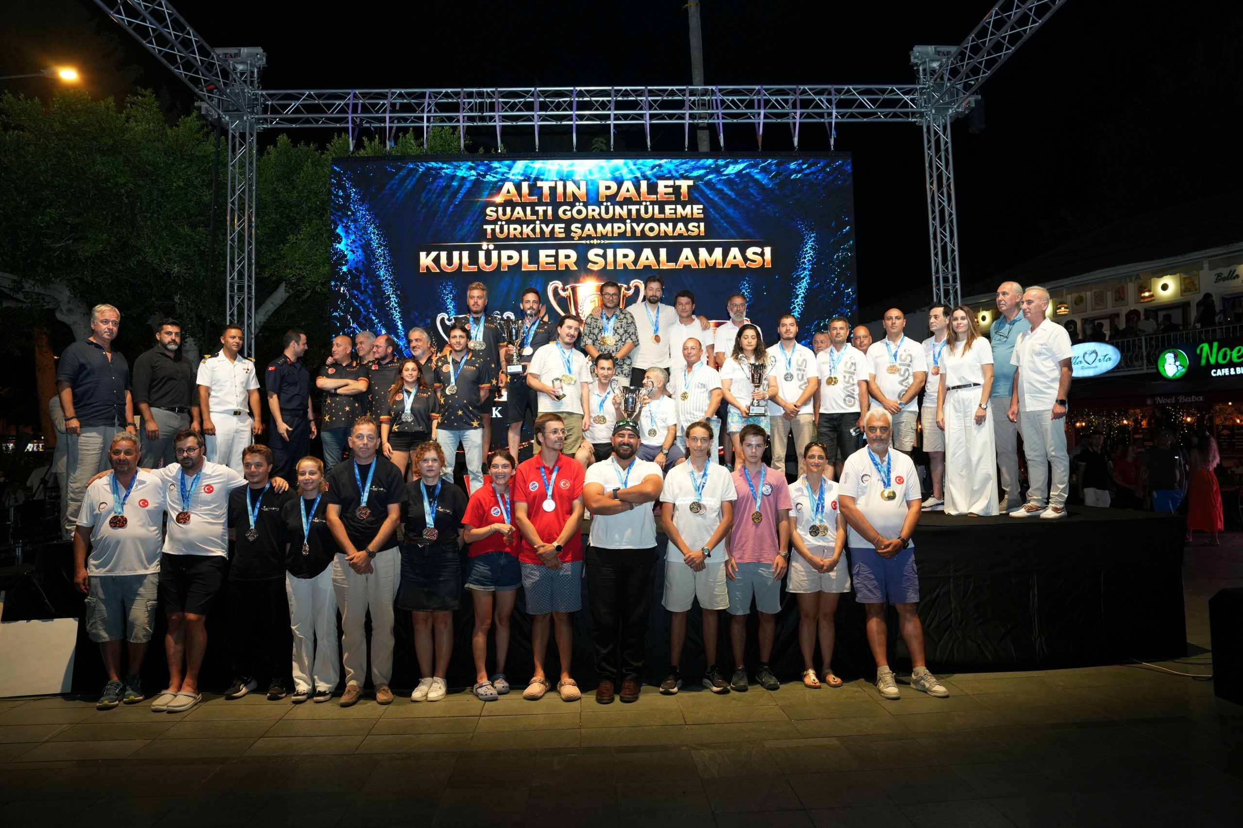 Antalya’nın Kaş ilçesinde gerçekleştirdiği Altın Palet Sualtı Görüntüleme Türkiye Şampiyonası