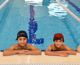 Tunceli’de küçük yüzücüler, Gençlik ve Spor Bakanlığınca 3 yıl önce