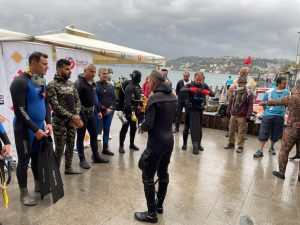 Üsküdar’da “Temiz Üsküdar, Temiz Çevre, Temiz Deniz” sloganıyla düzenlenen etkinlikte