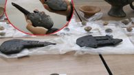 Niğde’nin Kemerhisar ilçesindeki Tyana Antik Kenti’nde devam eden kazılarda deniz canlısına ait olduğu değerlendirilen yaklaşık 20 milyon yıllık fosil gün yüzüne çıkarıldı. Kazı Heyeti Başkanı ve Aksaray Üniversitesi Arkeoloji Bölümü Öğretim Üyesi Doç. Dr. Osman Doğanay, Tyana’nın, Kapadokya bölgesinin en […]