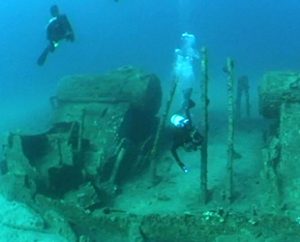 Çanakkale’de 14 ayrı batık dalış noktası var. Dalış turizmi için