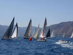 15. Channel Regatta Rodos-Marmaris Yelken yarışlarının ikinci günü tamamlandı Muğla’nın