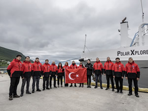 Kuzey Kutbu’na bu yıl 3’üncüsü düzenlenen Ulusal Arktik Bilimsel Seferi