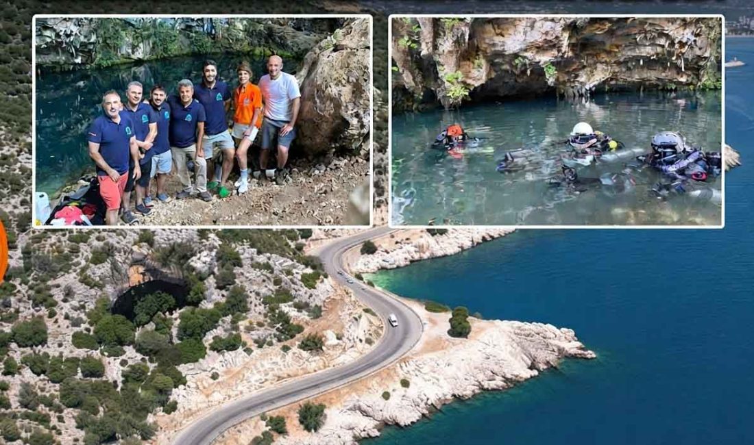 Ülkemizin en gizemli ve keşfedilmemiş sualtı mağaralarından olan Finike-Suluin’in artık