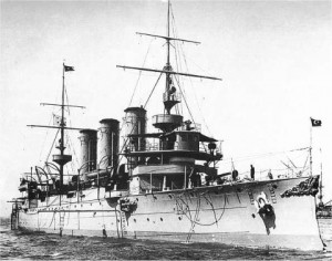 Hamidiye Kruvazörü, “Abdülhamid kruvazörü” olarak 1903 yılında İstanbul sularına gelerek