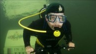 Christ Sirett, 52, a station manager at Guildford, completed the challenge with Mark Bruce. The pair donned wetsuits and air tanks to take on the relay challenge at Wraysbury Dive Centre in Staines. They took it in turns to pedal […]