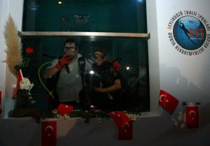 Guinnes Rekorlar Kitabı’na sualtı sporları branşında giren tek sporcu olan
