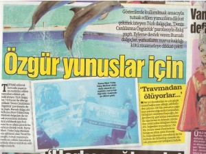 Bursa Gerçek Gazetesi http://www.bursagercek.com.tr/haber/yasam/hayvanlar-alemi/ozgur-yunuslar-icin-13888.html Gönderen: Yusuf Kayaoğlu