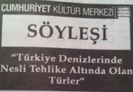 Türkiye’yi çevreleyen denizlerde yaklaşık olarak 500 omurgalı hayvan, 500 civarında