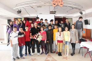 Milli sporcumuz Devrim Cenk Ulusoy Kaymaklar Koleji’nde öğrncilr ile söylşide