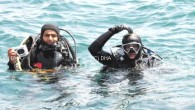 Eski Devlet Bakanı Kürşad Tüzmen, Antalya Yat Limanı’nın 1 km açığında, İkinci Dünya Savaşı sırasında batırılan ‘San Didier’ adlı Fransız savaş gemisine dalış yaptı. Deniz Polisi ile birlikte dalış yapan Tüzmen, yaklaşık yarım saat deniz dibinde kaldı. Batıktan elinde 3 […]