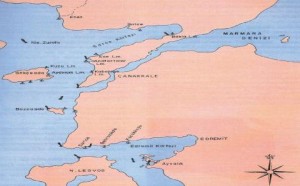 Kuzeyde Trakya doğuda Anadolu, güneyde Akdeniz, batıda Balkan yarımadası ile