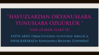 HAYTAP Hayvan Hakları Federasyonu ve Türler Arası Dayanışma Platformu tarafından organize edilen, 15 ünlü ismin Tutsak Deniz Canlılarının Özgürlüğü için sualtında poz verdiği, ” Havuzlardan Okyanuslara …” Sualtı Fotoğraf Sergisi 22-30 Haziran tarihleri arasında Pendorya Alışveriş Merkezinde sergilenecektir. Serginin açılışı […]