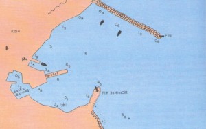 Çanakkalae Boğazının güneybatısı (39 50 15N, 26 04 40E) mevkinde