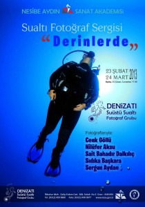 Fotoğraf sergimizin açılış kokteylini katılımınızdan onur duyarız. Denizatı Suüstü Sualtı