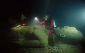 Antik Mısır şehri Heracleion’un zamanında Akdeniz’deki en büyük ticaret merkezi
