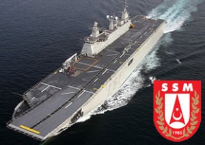 Köseoğlu, Milli Gemi (MİLGEM) Projesi kapsamında yapılan ilk geminin 2011