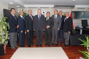 DTO İzmir Şubesi’nin EBSO ziyaretinde Yönetim Kurulu Başkanı Yusuf Öztürk,