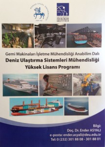 2013-2014 öğretim yılında ilk öğrencilerini almaya başlayacak olan programda; Gemi