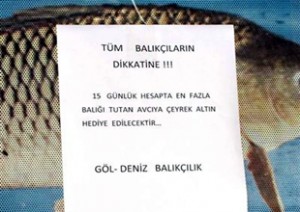 Konya’nın Beyşehir ilçesinde, Beyşehir Gölünden en fazla balığı avlayan avcı