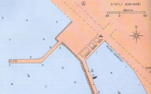 (39 04 20N, 26 53 00E) mevkiinde kuzeyde Madra Feneri,