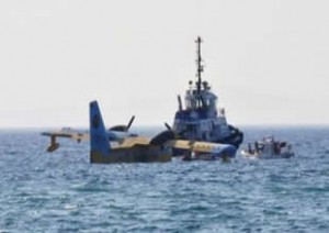 Uçaktakilerin durumlarının iyi olduğu bildirildi. İtalyan pilot Francesko K.’nin kullandığı