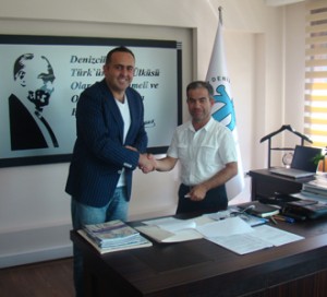 Antalya Deniz Ticaret Odası Başkanı Bekir İnanç Kendiroğlu ve Ajans