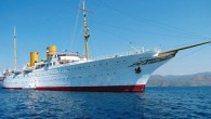 16 personel ve 12 yolcusu bulunan 124 metrelik yat, Yunanistan’ın Skıatos Limanı’na gidiyor. Büyük Önder Mustafa Kemal Atatürk’ün son günlerini geçirdiği “Savarona” yatı, Yunanistan’ın Skıatos Limanı’na gitmek üzere İstanbul’dan yola çıkarak Çanakkale Boğazı’ndan geçti. Alınan bilgiye göre, İstanbul’dan 16 personel […]