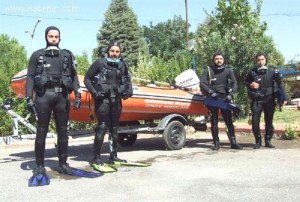 Kahramanmaraş Belediyesi İtfaiye Müdürlüğü, sıcak havalarla birlikte yaşanan boğulma vakalarına