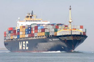Mediterranean Shipping Company (MSC), 2009 – 2016 yılları arasında, toplam