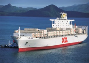 Hong Kong şirketi Orient Overseas Container Line (OOCL) Asya, Akdeniz