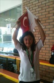 Çağla ilk gün yarışların da AVRUPA 2.si olma başarısını göstererek