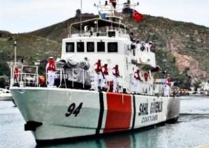 Sivastopol Sahil Güvenliği 30 Eylül tarihinde Türkiye Cumhuriyetinden Sahil Güvenlik