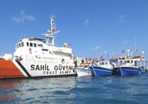 Sahil Güvenlik Akdeniz Bölge Komutanlığı ekipleri, Mersin’de yasak sahada trol