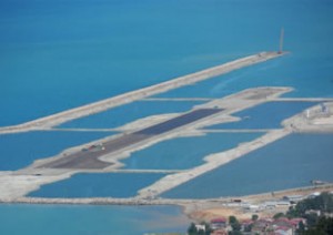 Türkiye’nin “deniz üzerine kurulan ilk havalimanı” unvanını taşıyan Ordu-Giresun Havalimanı’nda