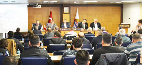 Antalya Deniz Ticaret Odası’nın 10. Olağan Meclis Toplantısı, 30 Ocak