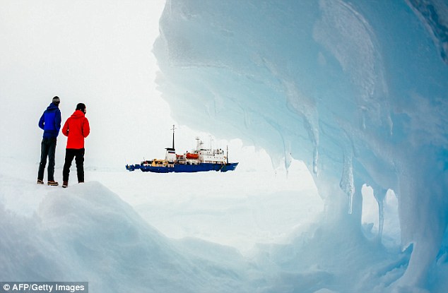 They went in search evidence of the world’s melting ice