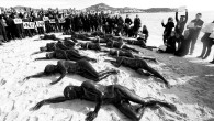 İspanya’nın dünyaca ünlü eğlence ve turizm merkezi İbiza adası açıklarında önemli petrol rezervlerinin bulunmasına tepkiler çığ gibi büyüyor. Protestoların başını bu kez jet sosyete ve zenginler çekmeye başladı. İbiza plajlarında “Petrole Hayır” gösterileri yapan zenginler petrol için soyunarak halka destek […]