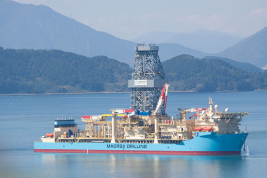 Maersk Holdin büyesinde bulunan Maersk Drilling, Güney Kore’de bulunan Samsung