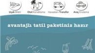 Gezinomi’nin internet sayfasında tatilciler için öncelikli olan detaylar bir uygulama halinde ‘Dinamik Tatil Paketi’ adı altında bir araya getirildi. Artık tatil için nereye ve nasıl gidileceğini, konaklama yeri ve kapsamını, havaalanı transferi ve araç kiralama gibi detayları ayrı ayrı düzenleyerek […]