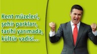 TurizmGüncel Turizmin geliştirilmesiyle birlikte çok önemli bir sorun olan işsizliğin de azalacağını iddia eden Sarıgül’ün projeleri, tarihi yarımadanın açık müze kente dönüştürülmesinden, Haliç’i doğa ve kültür vadisi yapmaya, Yedikule ve Fetih surlarının turizme kazandırılmasından, İstanbul Han’larının dünyaya açılmasına ve Haydarpaşa […]