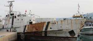 Akdeniz Sahil Güvenlik Komutanlığı’nın hurdaya ayırdığı bot, Mersin’de denize batırılacak.