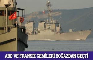 Günlerdir ABD‘nin göndereceği konuşulan savaş gemisi 75 borda numaralı Donald