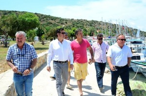 Muğla’nın Bodrum İlçesi’nde, turizmcilerle toplantı yapan CHP’li Belediye Başkanı Mehmet