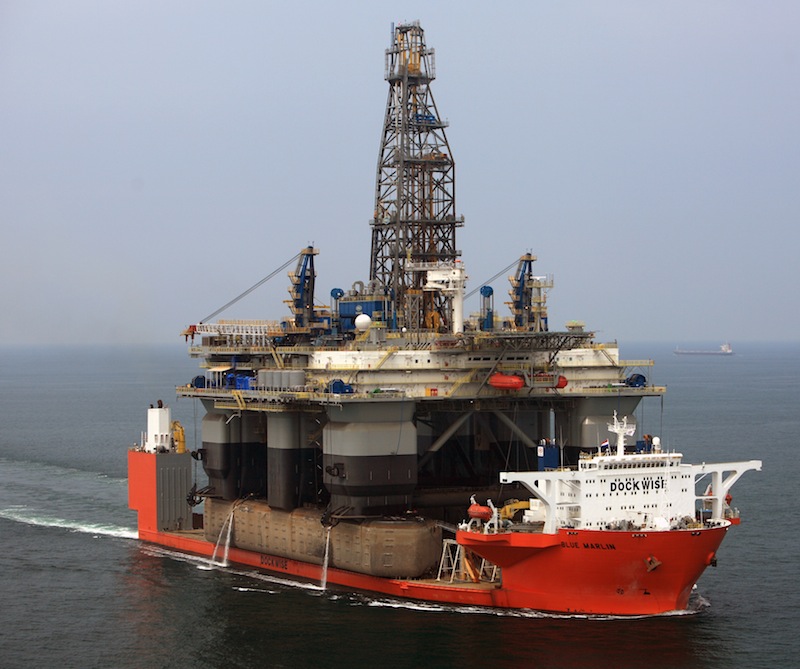 Hollandalı Dockwise denizcilik şirketine ait olan “Blue Marlin” gemisi, daha